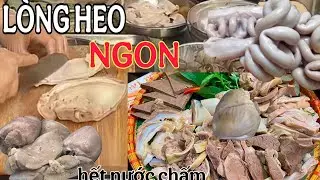 LONG HEO LUỘC,GIÒN,NGỌT,ĂN LÀ GHIỀN HẾT NƯỚC CHẤM.