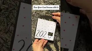 New year card | Happy New year diy card | New year 2026 #youtubeshorts #diy #shorts #newyear2026