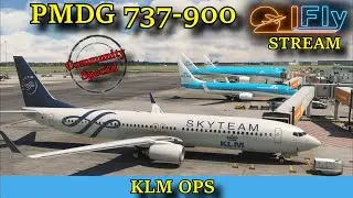MSFS | PMDG 737 - 900 | COMMUNITY FLUG | KLM OPS | EGPH/EHAM/LIMC/EHAM