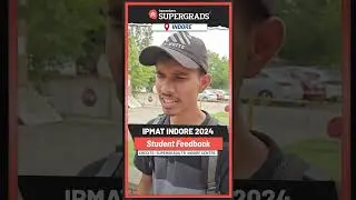 IPMAT Indore Exam Students Reaction | IPMAT Indore Exam Paper Level | From Indore Centre #shorts