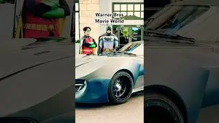 Warner Bros Movie World #goldcoast #australia #warnerbros #batman #batmancar #shorts #ytshorts #yt