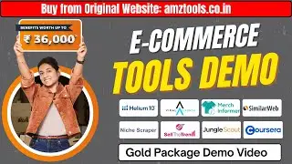 ✅ AMZTools Gold Package Demo | Best-Selling Tools Combo for Amazon & SEO Experts in India