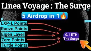 Linea Surge Final Voyage | Earn LXP-L & Eligible 5 Airdrop in 1 Step🤑