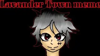 Lavander Town meme animation || Original AU || One Piece || Gore? Sangue/ face distortion/ horror?