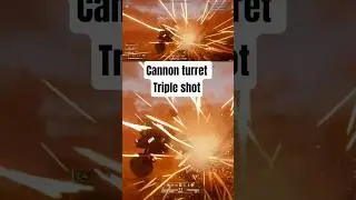 cannon turret #triple #shot - #helldivers2 #helldivers2live #highlights #pcgaming #gaming #mods