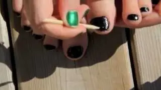 Edgy Micro-bead Toes!