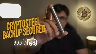 How to secure your seed phrase in urdu / hindi Keep your Crypto Safe! CryptoSteel capsule unboxing