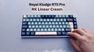 RK Linear Cream | RK Royal Kludge R75 Pro | sound test