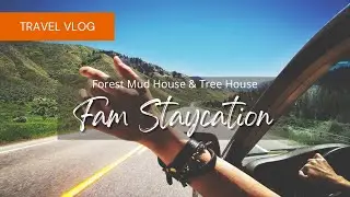 Vlog 16 : Family Staycation in a forest with our pet 🐶😍