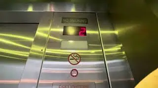 Unknown elevator at the quality suites Nashville airport in Nashville Tennessee part one 