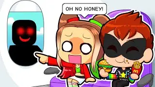 Bella & I play ROBLOX AIRPLANE STORY!