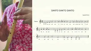 Santo, Santo, Santo - Notas flauta dulce