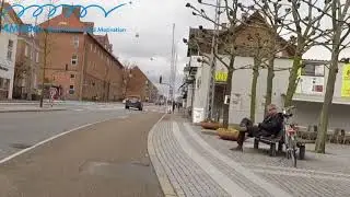 S&oslash;borg Hovedgade p&aring; vej hjem