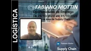 VAGAS DE EMPREGO NA &Aacute;REA DE SUPPLY CHAIN no RS, SC e PR - 26/10/2023 at&eacute; 31/10/2023