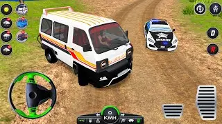 Van Driving Simulator Games 2026 | Real Public Mini Coach Bus Offroad Driving | Android GamePlay
