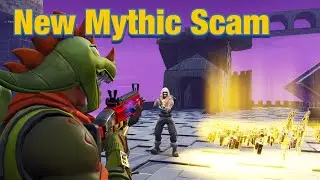 Dumb Scammer Knows NEW Mythic Scam! 🤭 (Scammer Gets Scammed) Fortnite Save The World