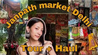 Janpath market Delhi 📍|| Gujarati lane || what to expect in this market ?? || Tour + Haul