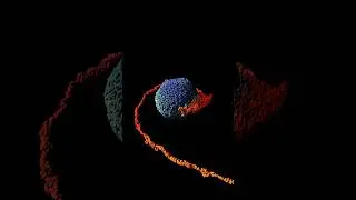 New SPH Simulation in Milky Way game - Planetary Ring System #shorts #science #space #milkyway