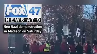Neo Nazi Demonstration on UW Madison Campus Saturday