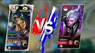 ALDOUS BUILD FULL DAMAGE VS PHOVEUS DI EXPLANE - Mobile Legends #aldous650stack #aldousmlbb