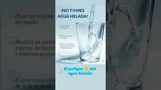No tomes agua fria #tips #consejos #salud #cocina #fitness #funny #viral #video #nutrition #nails