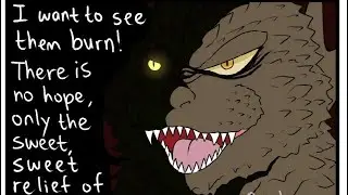 What does Godzilla Minus One want for Christmas?🐊🎄 (Godzilla Comic Dub)