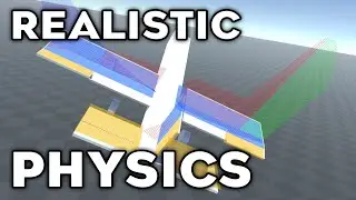 Unity Flight Simulator - New Realistic Wing Physics