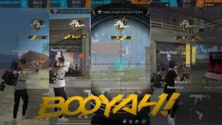Maniac Plays'First Vidio In Free Fire || BGMI || free fire game play 