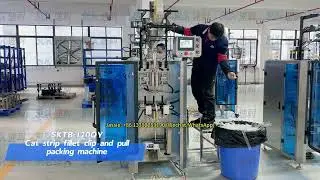 Paste Liquid Pinch-pull Small Vertical Packaging Machine