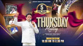 THURSDAY MEETING। 05-02-2026 #live | @AnkurNarulaMinistries