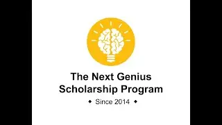 The Next Genius Scholarship Program 2020-21
