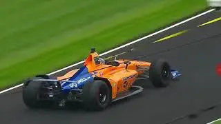 IndyCar open test 2019. INDIANAPOLIS MOTOR SPEEDWEY. Первый выезд Alonso.