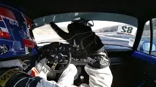 Porsche 964 vs 993 at Dijon