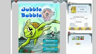 Neopets  -  Jubble Bubble 6955 points high score