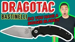 GIANT EDC FOLDING KNIFE | Bastinelli Big Dragotac x Fox Knives | Makers of Doug Marcaida’s Karambit