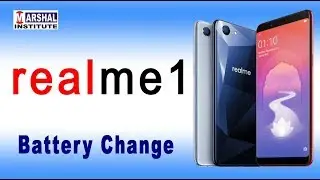 Oppo realme 1 battery change
