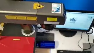 Incisione con laser fibra borraccia promozionale WL3D