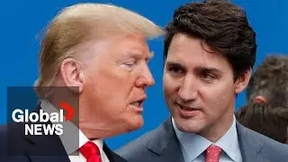 Trump claims Trudeau said Canada would be 
