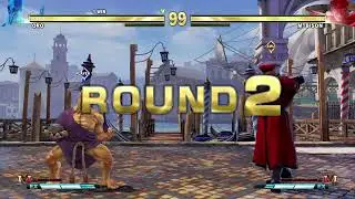 STREET FIGHTER V CHAMPION EDITION Oro vs M.Bison