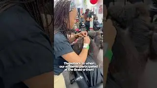 #Braidathon #MagicFingersInstitute #NaturalHairStylist #SalonExperience #BeautySchoolNYC