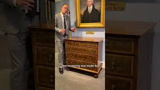 William and Mary Oysterwood Chest