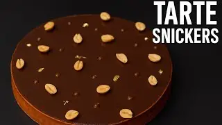 Recette de la tarte Snickers