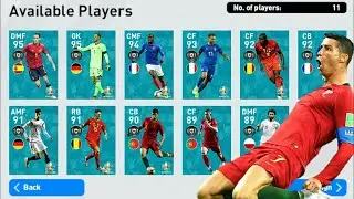 Legends European National Teams Pack Opening PES 2020 Mobile FlickCr7