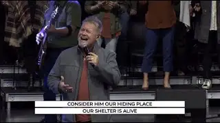 Satisfy Us sung by David McAbee (following a portion of Thank You Jesus for the Blood)