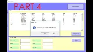 The Power of Excel : VBA listbox Datagrid- Delete selected row -PART 4