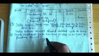 11th Accountancy - Chapter 9 #samacheerkalvi #rectificationoferror #question 6