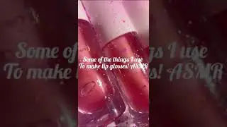 🤍💗 Lip gloss inventory ASMR! 💗🤍