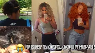 My Naturally CURLY HAIR JOURNEY💕 + Hair Growth Tips | Lots of Pics!