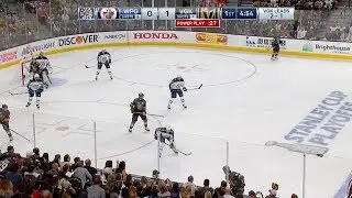 2018 Stanley Cup. WCF, Game 4. Jets vs Golden Knights. May 18, 2018
