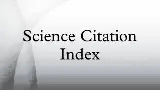 Science Citation Index